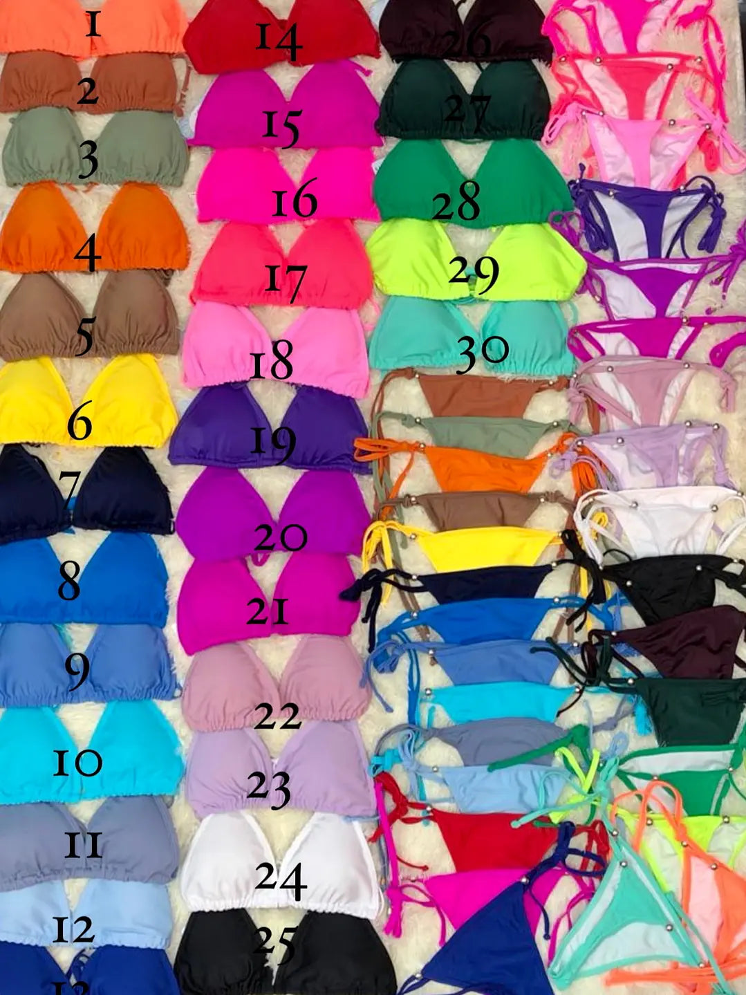 PACK X 3 BIKINI BRONCEADOR BRASILERA